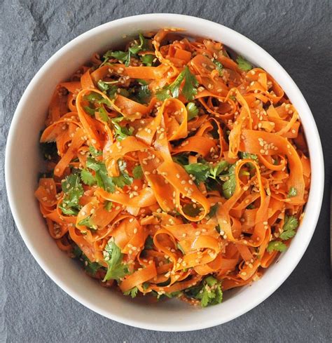 spicy carrot salad recipe